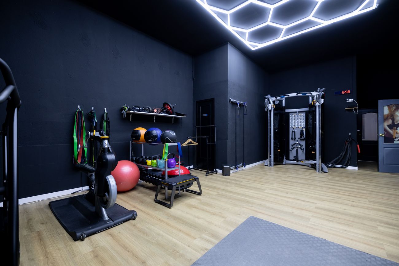 Sala de entrenamiento personal en Impuls Sport Gym